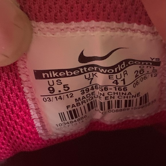 Nike Air • Womens Splatter Effect Shoes • Size 9.5 - Picture 6 of 7